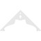 Ekena Millwork Pitch Heath Architectural Grade PVC Gable Pediment, 48"W x 24"H x 1"P (12/12) GPP048X024X100HEA - alternate 3